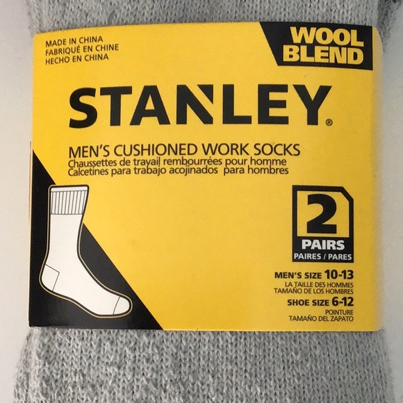 Stanley Wool Blend (2pk) Cushioned Socks - Picture 3 of 5